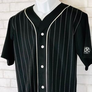 Civil Regime NWOT Black Baseball Jersey (M)